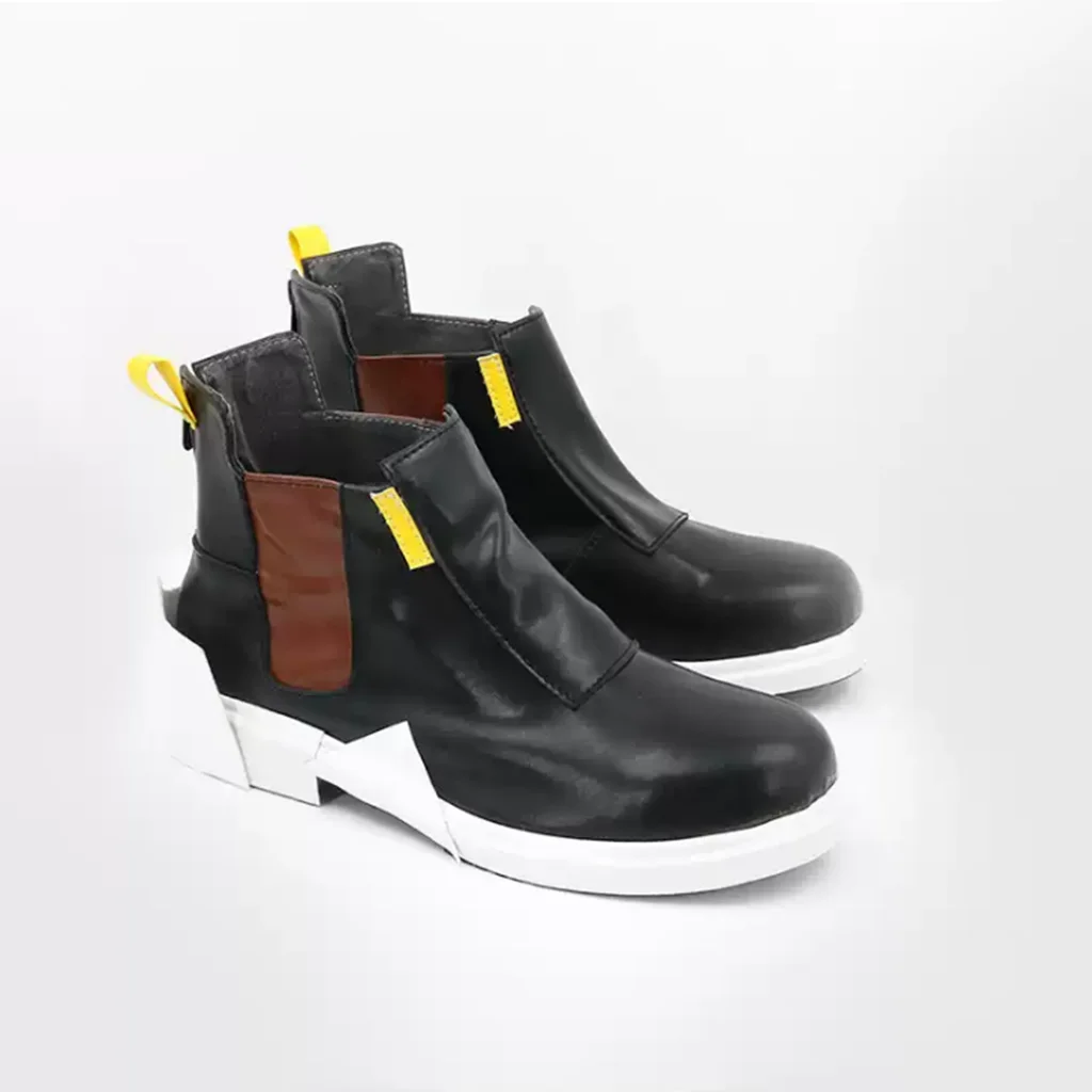 Honkai-Chaussures de cosplay Star Rail pour homme, bottes en cuir PU, accessoires de fête d'Halloween et de Noël, sur mesure, The Pioneer Caelus