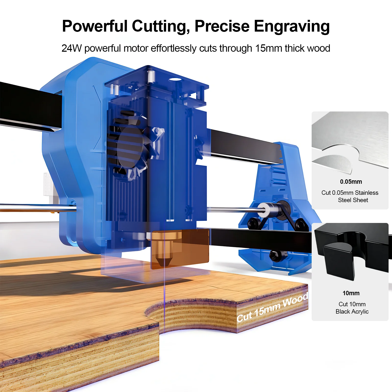 Laservii L1 PLUS 24W Laser Eng - Industrial Handheld Laser Engraver recension och pris