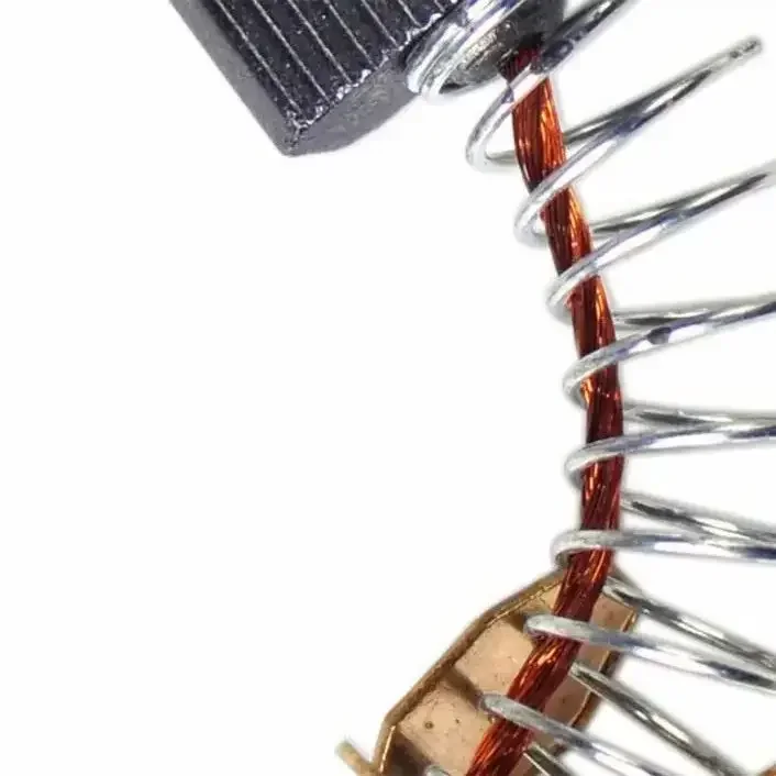 High Quality Carbon Brushes Tools Springs Terminals Versatile Carbon Copper Efficient Leads Metal Multi-functional
