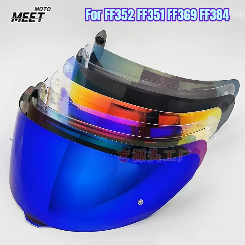 For FF352 FF351 FF369 FF384 Motorcycle Helmet Visor Capacete De Moto Full Face Helmet Motorcycle Accessories Shield Lens