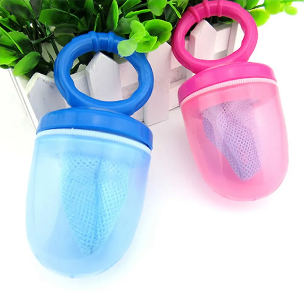 Baby Feeding Bite Cup Environmental Protection Net Pocket Safety Baby Supplement Chewing Chupeta feeding cup Alimentadora