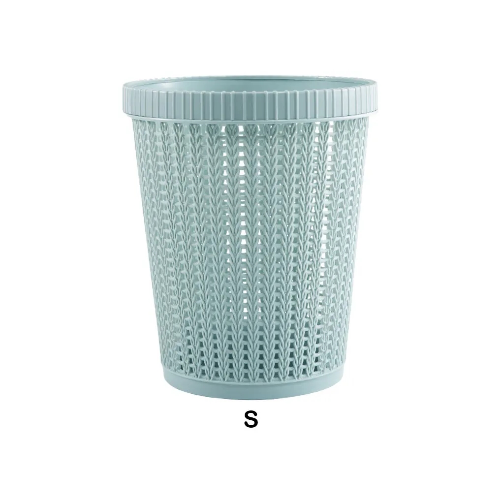 Paper Basket With Hollow Rubbish Bin For Neat Spaces Convenient And Practical Trash Basket Trash Can