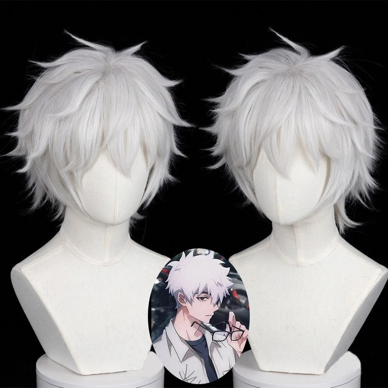 アニメ役 チャールズ バインディング リフレックスアクション ショートヘアウィッグカバー アニメリンククリック 男性主人公 モデリングウィッグ ルーカスキャラクターヘッドギア