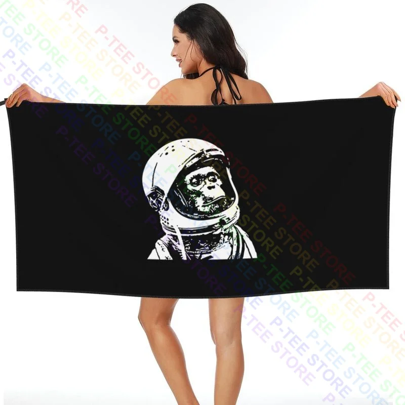 Space Chimp Astronaut Monkey Space Astronaut Quick dry Towel Printed No Fading Good Quality