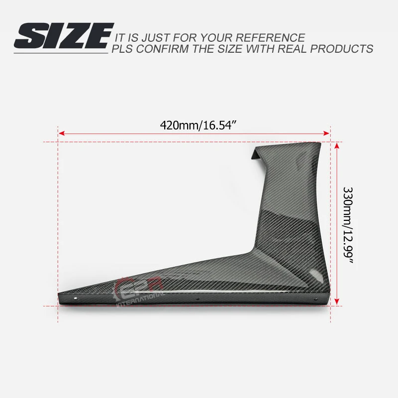 لسيارة Audi RS3 S3 8V إضافية للحاجز الأمامي - تصميم Stanceworkz Spec-LM - مناسب تمامًا لموديلات 8V #5