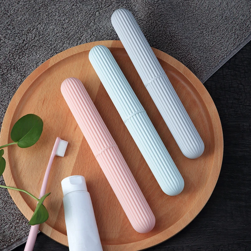 Multi-Function Toothbrush Case With Cover Portable Outdoor Travel Tooth Brush Dust-Proof Protect Box Household Commodities