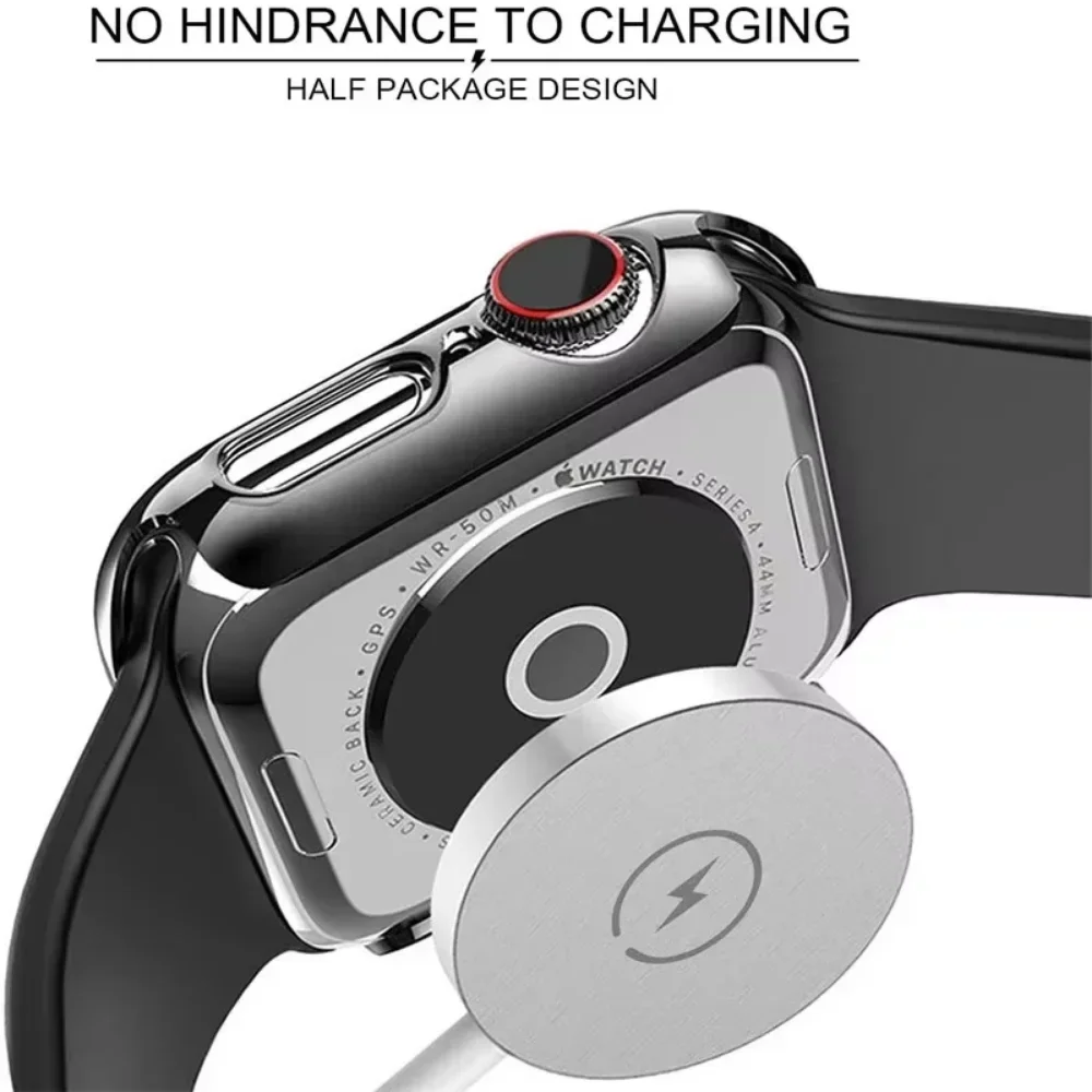 الزجاج المقسى + غطاء لساعة أبل الترا 49 مللي متر 10 46 مللي متر 42 مللي متر حامي الشاشة حافظة iWatch 9 8 7 45 مللي متر 41 مللي متر 6 5 SE 44 مللي متر 40 مللي متر قذيفة
