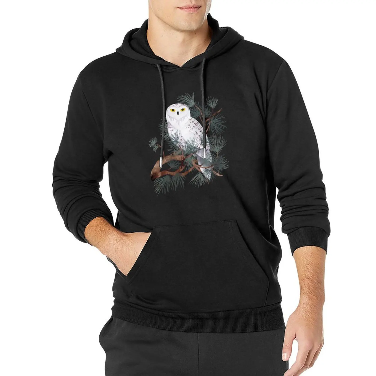 Snowy Pullover Hoodie men's clothes men's winter sweater mens hoodie