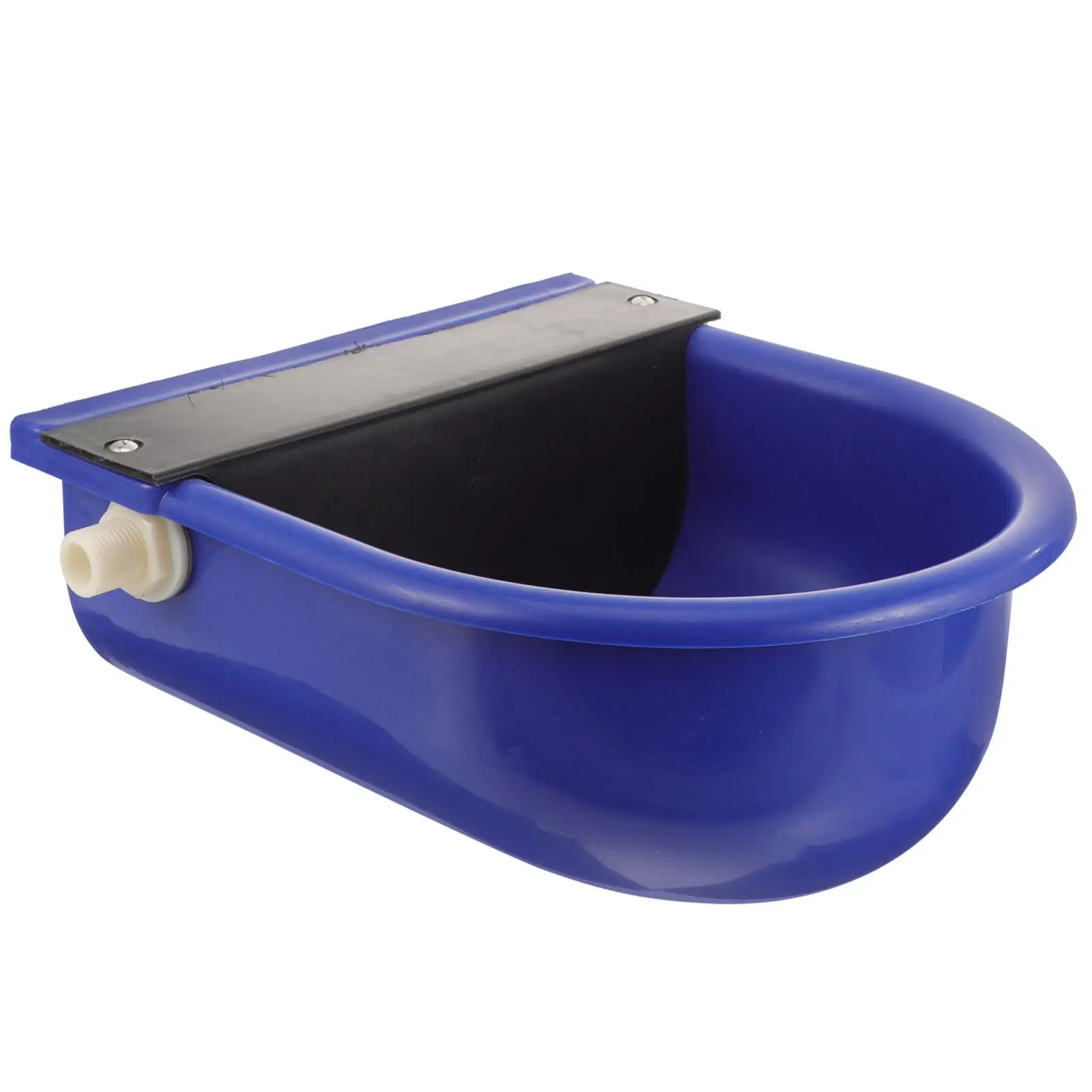 

Automatic Cow Waterer Livestock Drinking Bowl Plastic Cover Random Color Float Valve for Horses Cows Sheep Goats Dogs Farm