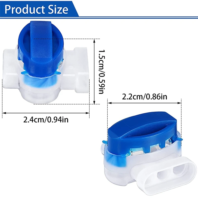 3 Way Wire Connectors 314 Wire Connectors For Garden Auto Lawn Mower Robotic Lawn Mower Connectors