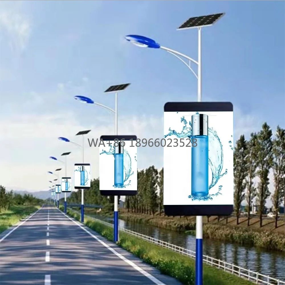 

Индивидуальный P2.5 Открытый цифровой вывесок Реклама Видео Световой столб Уличный светодиодный дисплей Smart Wireless