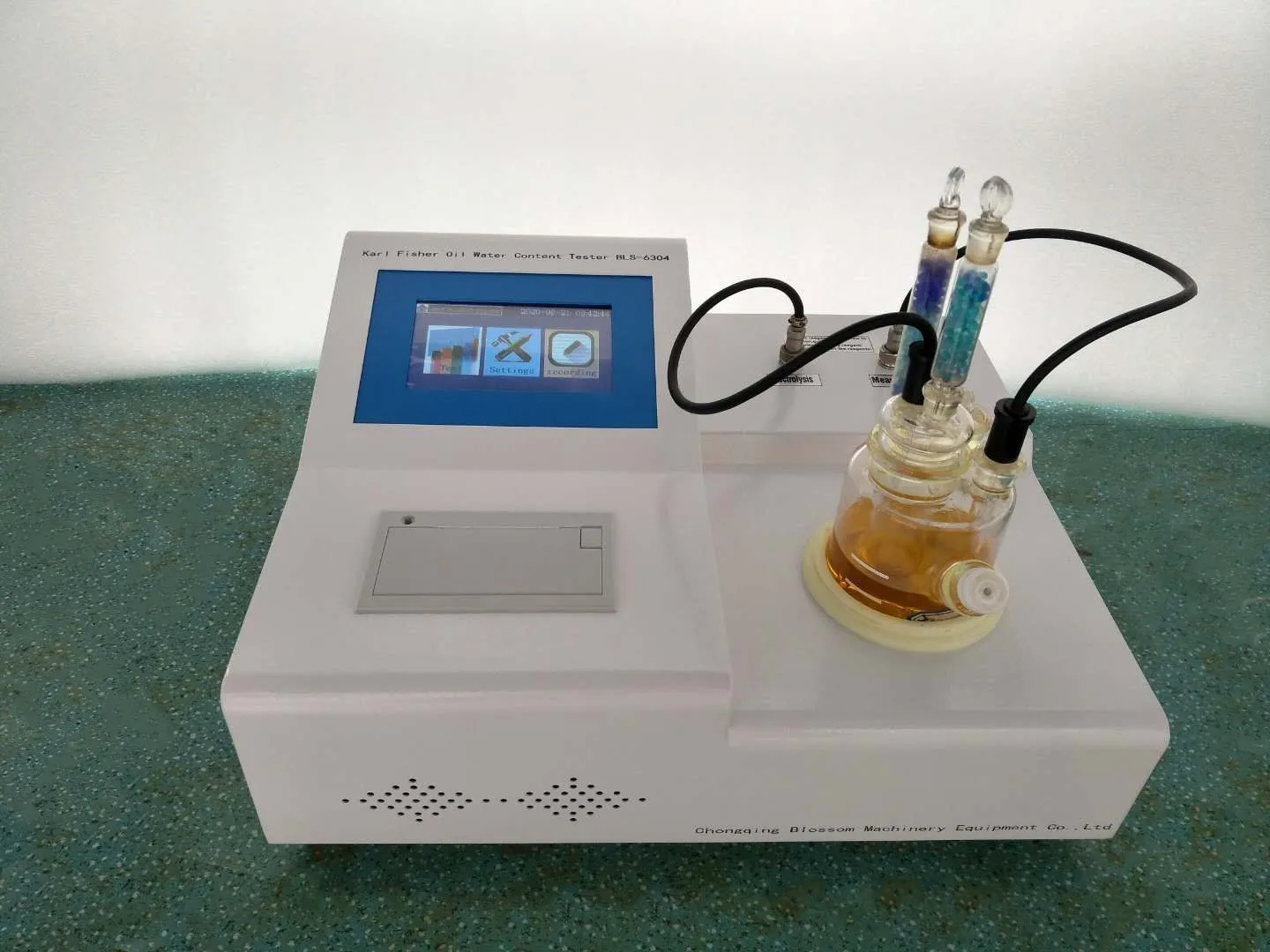 Transformer Oil Moisture Analyzer Karl Fischer Water Content Titrator