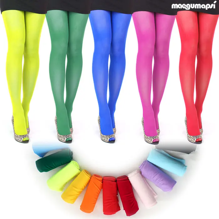 K Fashion Korean production purchase mapsy 80 Denia color stockings 18 color opaque costume cosplay event high elasticity fan tee Tocking