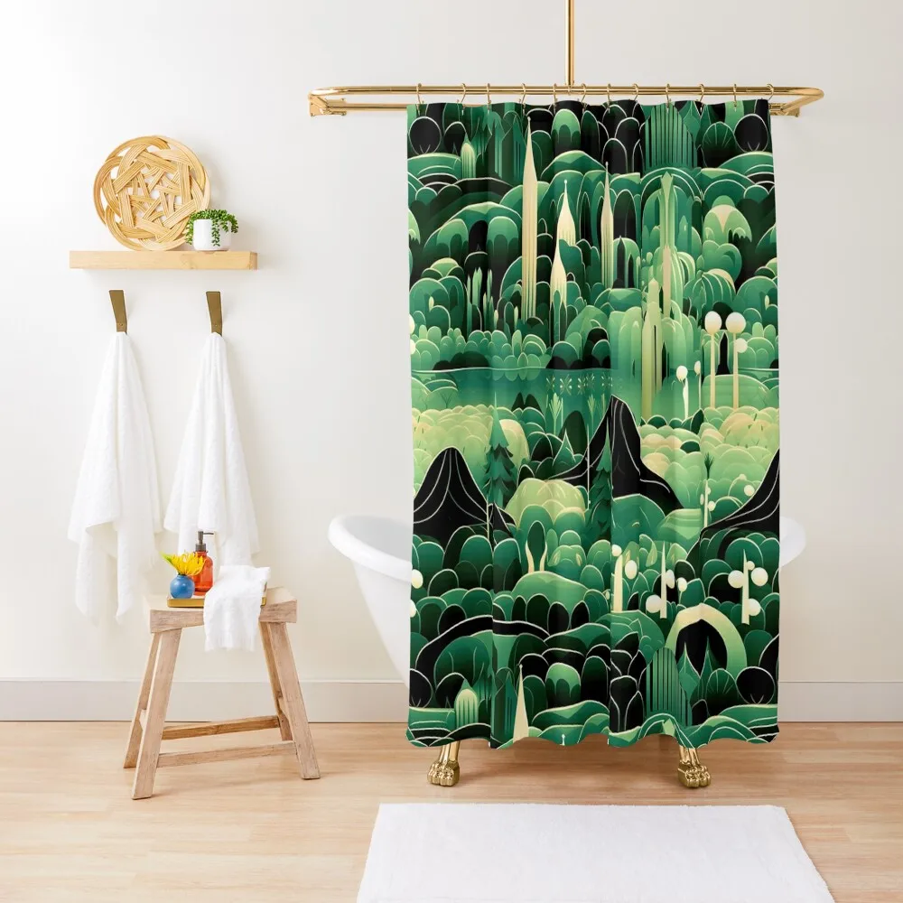 

Verdant Dreams Shower Curtain Bathroom Accessorys Luxury Bathroom Modern Bathroom Accessories For Curtain
