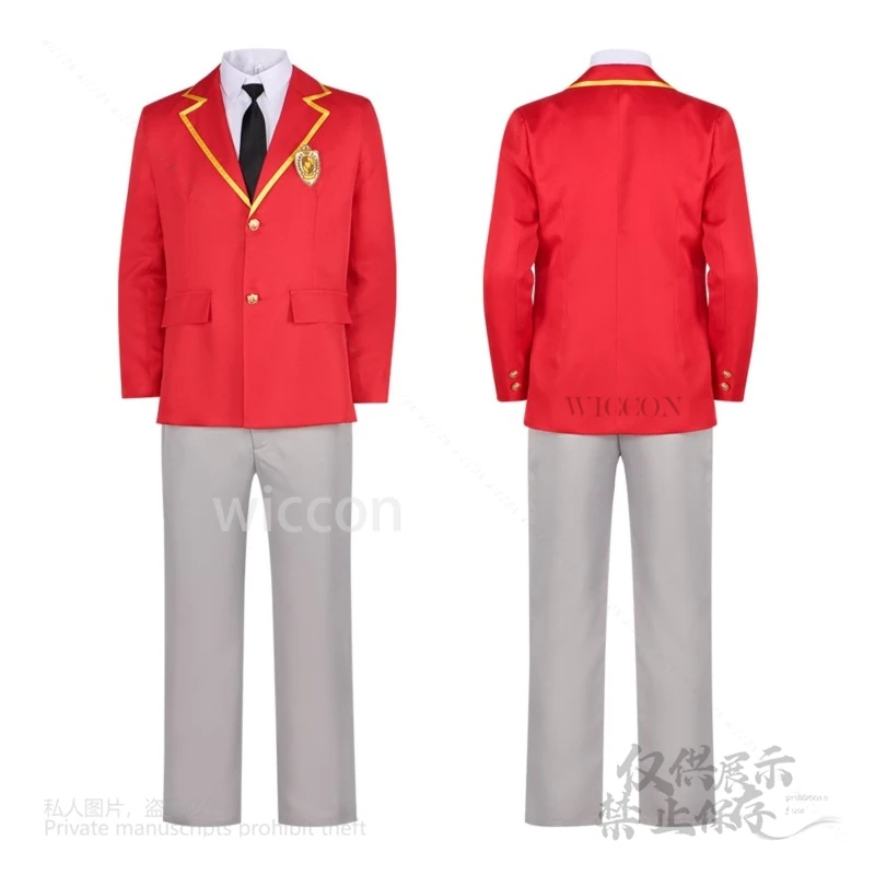 أزياء Ayase Yuu Mikadono Kazuki Niko التأثيرية أنيمي الأخوات الثلاثة مذهلة سهلة التعامل مع JK زي مدرسي أحمر للبالغين