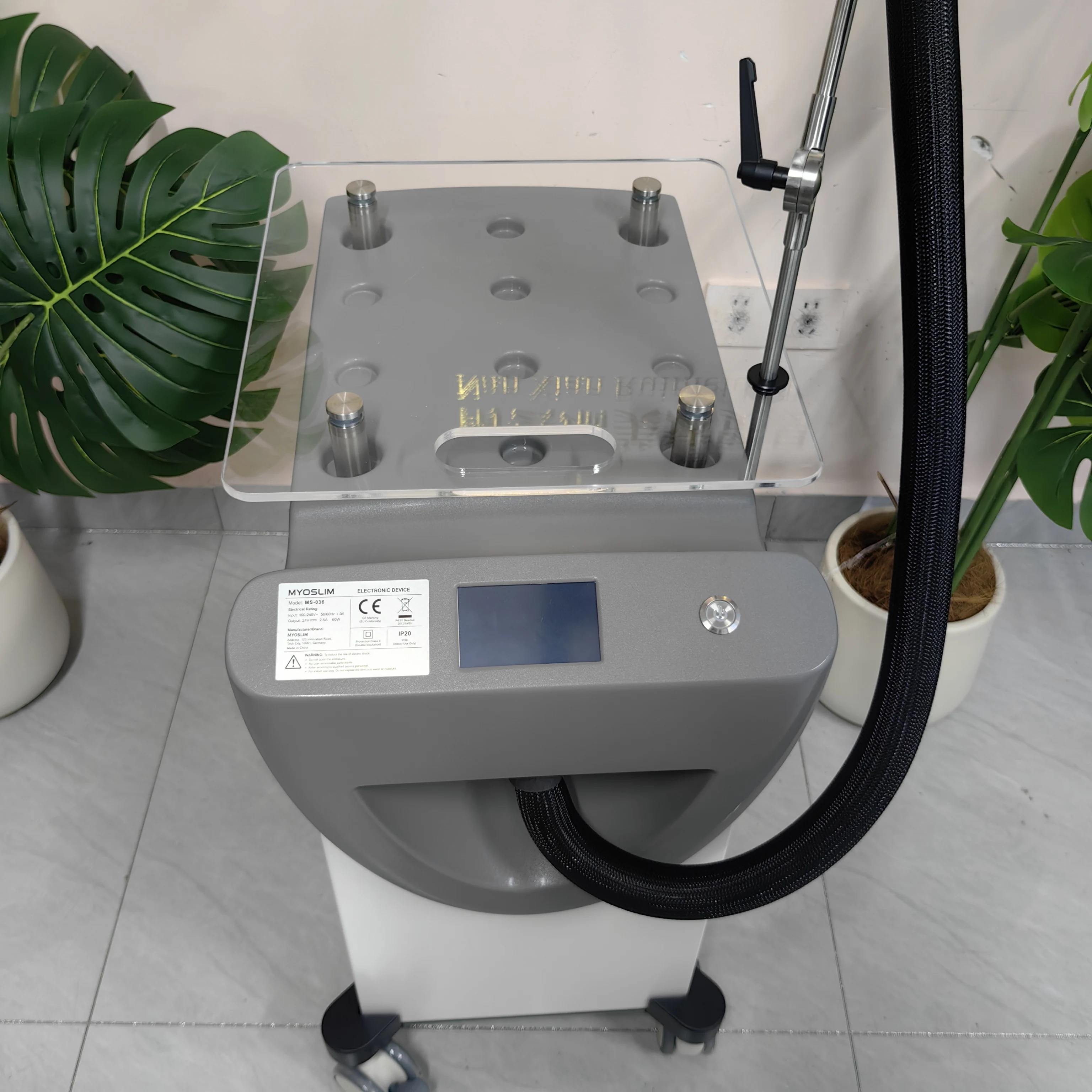 -35 degree Makes treatment more comfortable and safer suitable for laser equipment and IPL (Intense Pulsed Light) systems