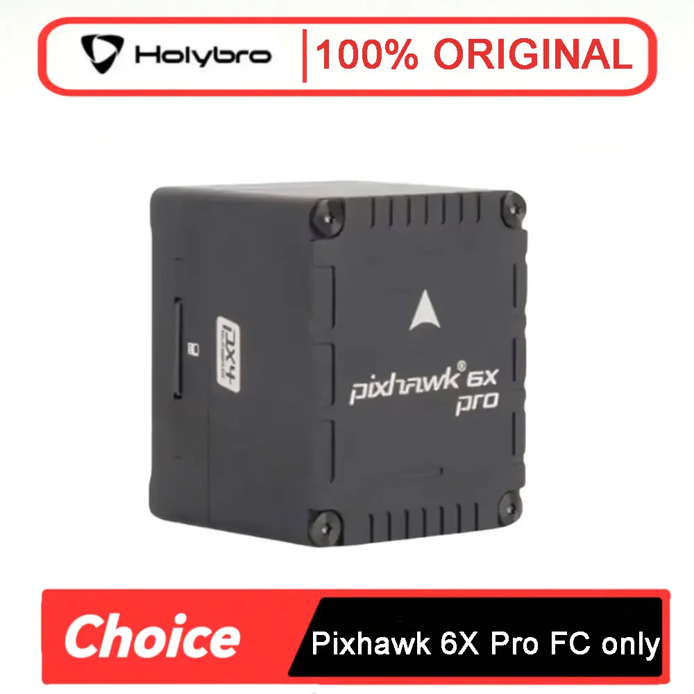 Holybro Pixhawk 6X Pro H753 Flight Controller with Standard Base PM02D for Industrial Commercial Drone Developers Stable Control