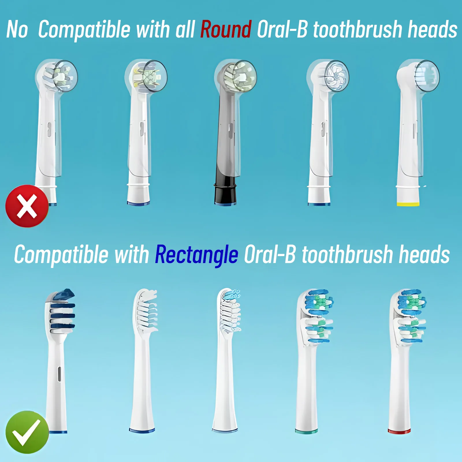 4PCS Electric Toothbrush Head Protective Cover Cap For Oral B Brush Heads 4732 EB417 EB30 SR18 SR32
