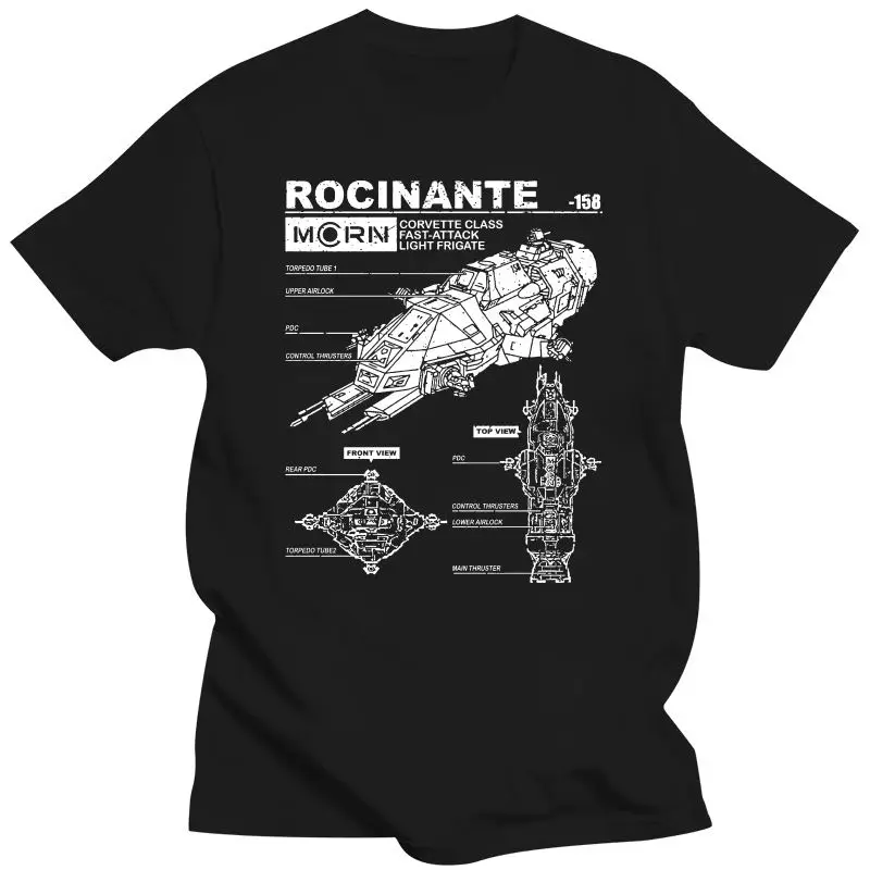 

Camiseta Rocinante Specs the Expanse para niños y hombres, regalo de cumpleaños