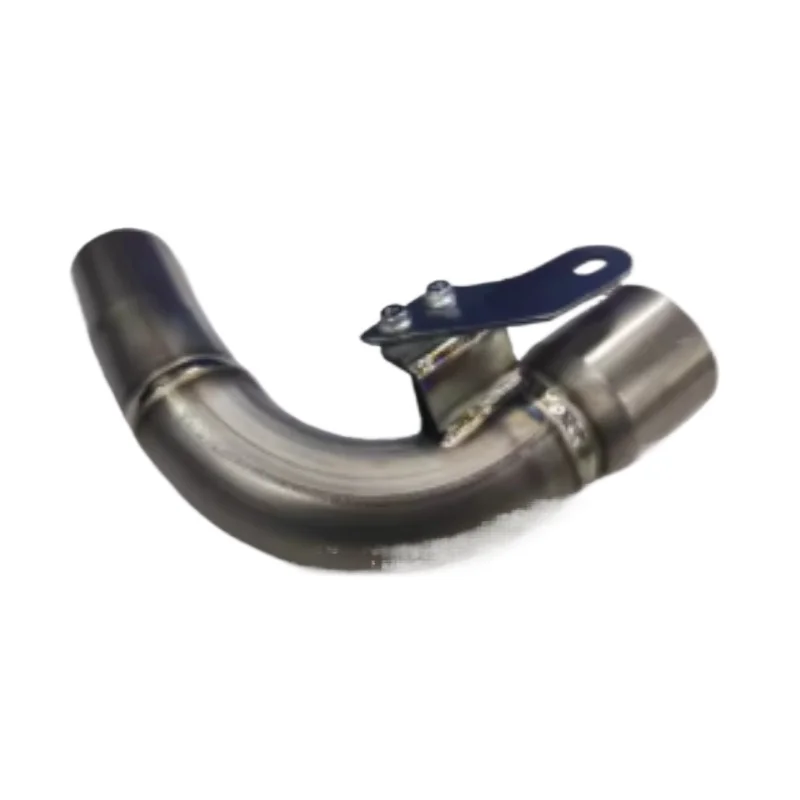 

Motorcycle Exhaust, Titanium Alloy, Front Middle Link Pipe with Heat Shield, Racing Performance for MV Agusta Brutale 1000