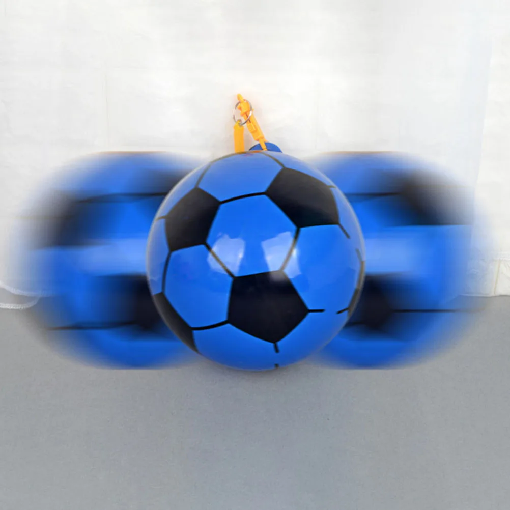 

6 Pcs Football Children Toy Inflatable PVC Soccer Toys Hands- Training