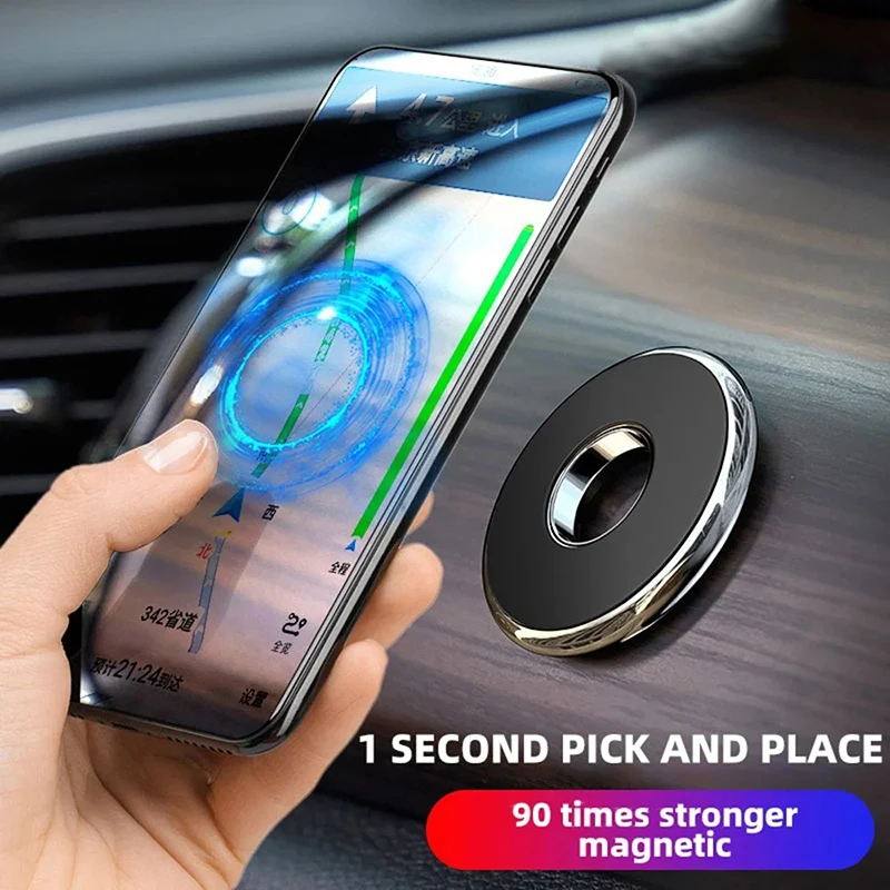 Universal Magnetic Car Phone Holder in Car Magnet Mobile Phone Telefon GPS Supports Stand for for Magsafe for iPhone Wall Holder