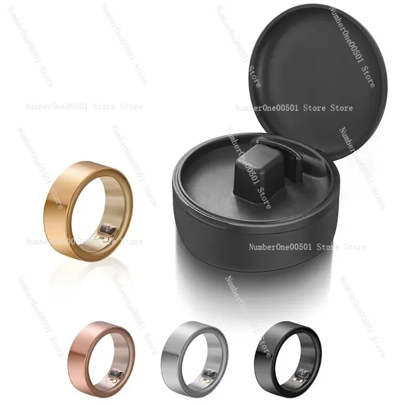 Sleep Monito r Heart Rate Oura Ring for Women IP68 Waterproof Bloo d Oxyge n Fitness Tracker Smartring