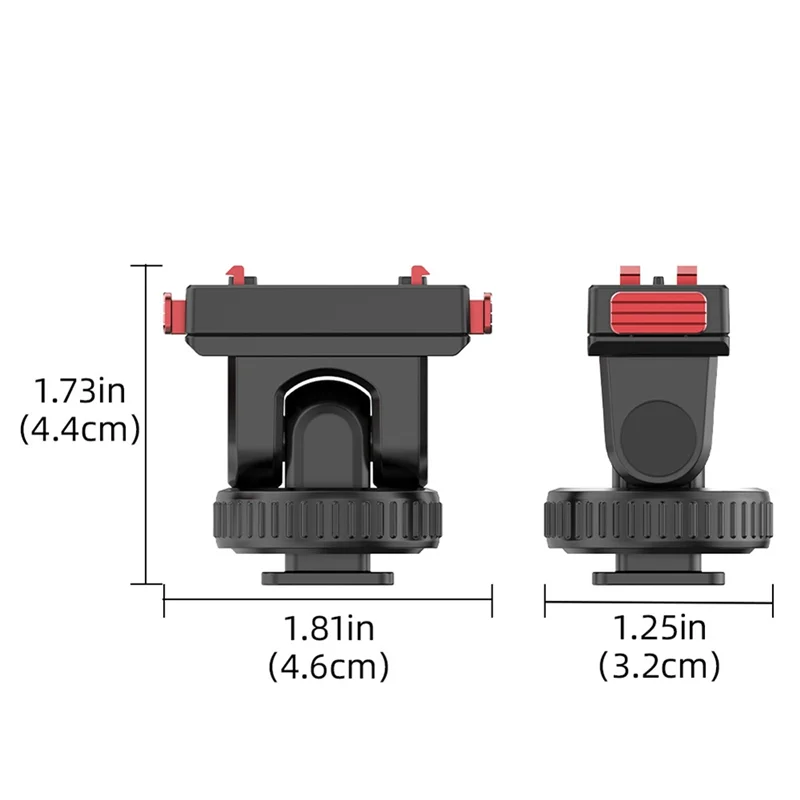 A41Z-Magnetic Adapter Mount For Insta360 Ace Pro 2 Foldable Quick Release Mount Base For Insta 360 Tripod Adapter Mount