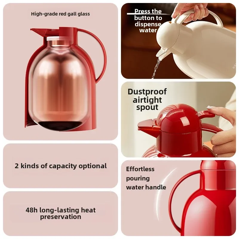 2024 New Design Electric Cup for Home and Office with Biological Thermal Insulation thermos flask