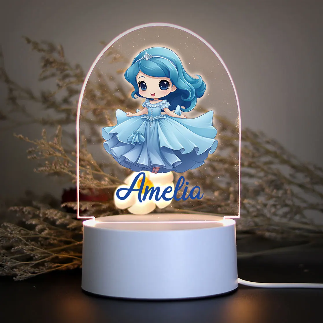 1pc Personalize Custom Small Animals Fashion 3D Led Night Light Color Changing Gift For Kids Decoration Children'S Gift