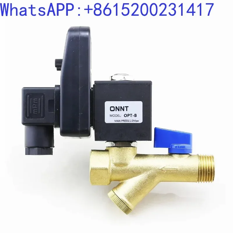 OPT-B/CS-728A multifunctional automatic electronic solenoid valve with timer, pneumatic control valve timer