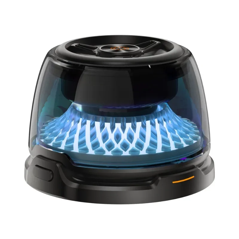 R9 Desktop Portable Bluetooth Speaker Wireless Charging Mini Magnetic Suction Subwoofer Atmosphere Light All-in-one Machine