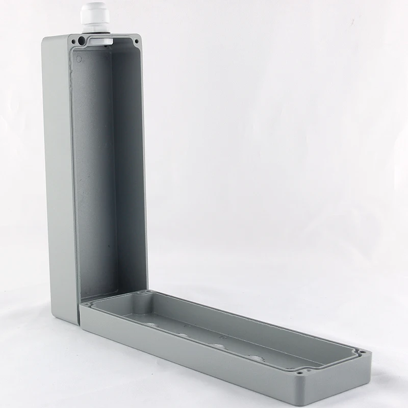 Waterproof Cast Aluminium Button Box Explosion-proof Industrial Switch Box Electric Power Control IP67 Junction Box Open Hole