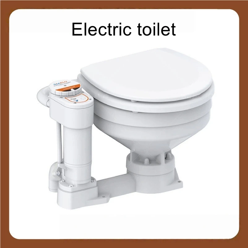 

Marine self suction electric toilet, yacht RV vertical sewage pump, toilet accessories, marine accessories