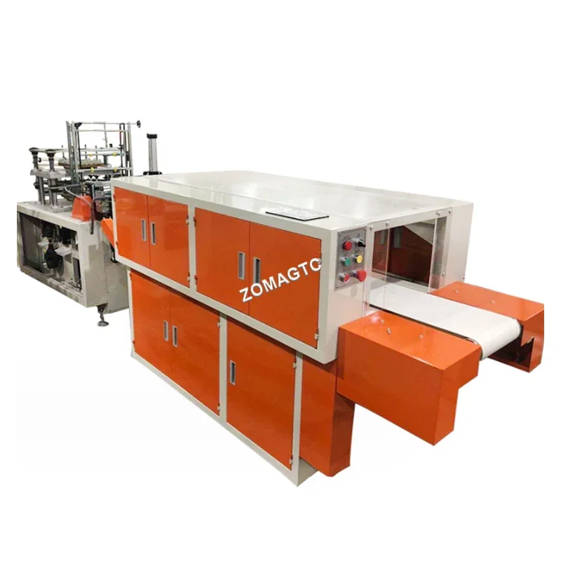 High Speed Automatic Hand Gloves Making Machine Polyethylene Gloves Maker Disposable Pe Polyethylene Gloves Making Machine