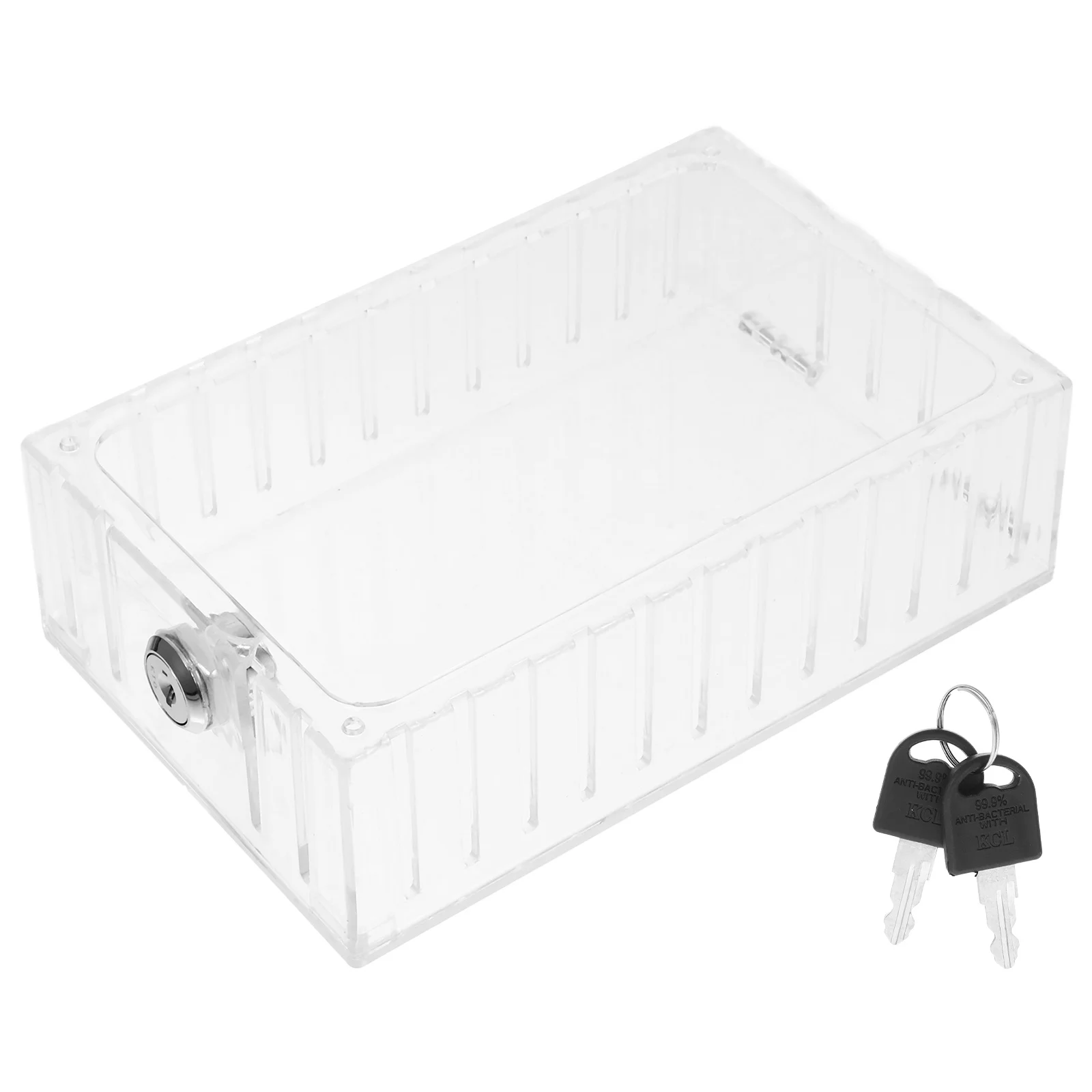 

Clear Thermostat Cover Lockable Wall-Mounted Guard With Key Ventilated Security For Smart Systems Compatible With