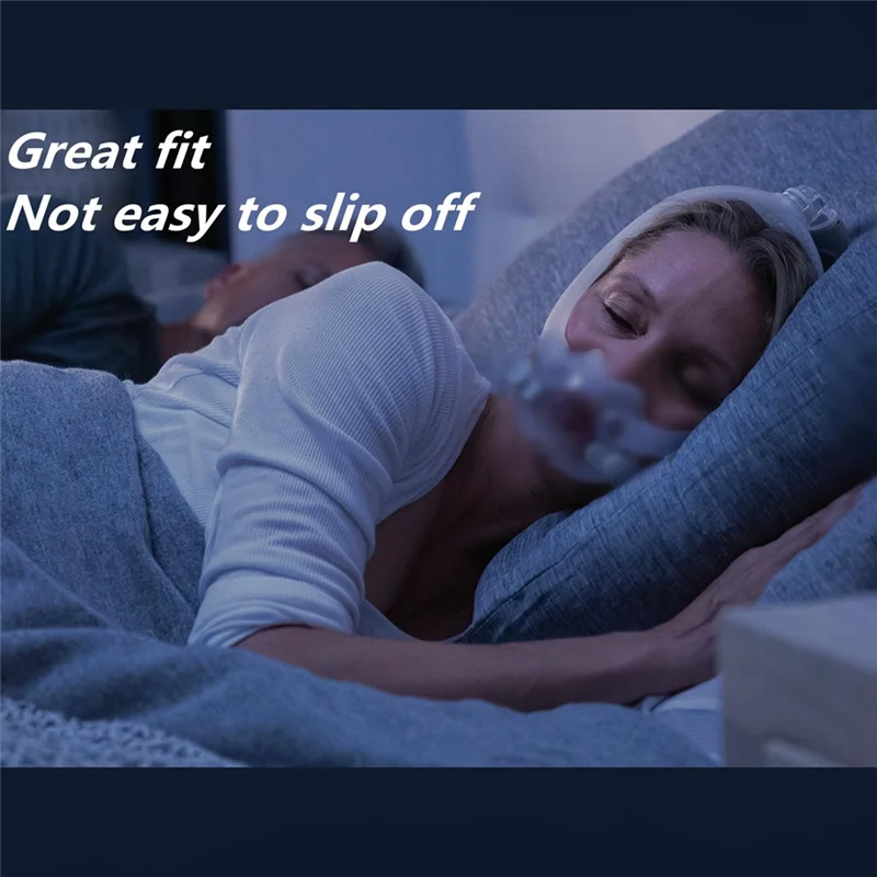 B63B-Correa de repuesto para casco con Clips Compatible con Airfit F30I,F30I con mayor elasticidad