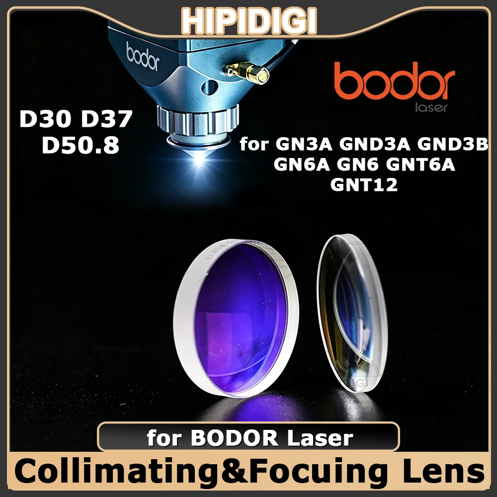 

Original BODOR Focusing and Collimating Lens D30 F100 F200 D37 F100 F200 GN3A GND3A GND3B Focus Lens for BODOR Laser Cutter