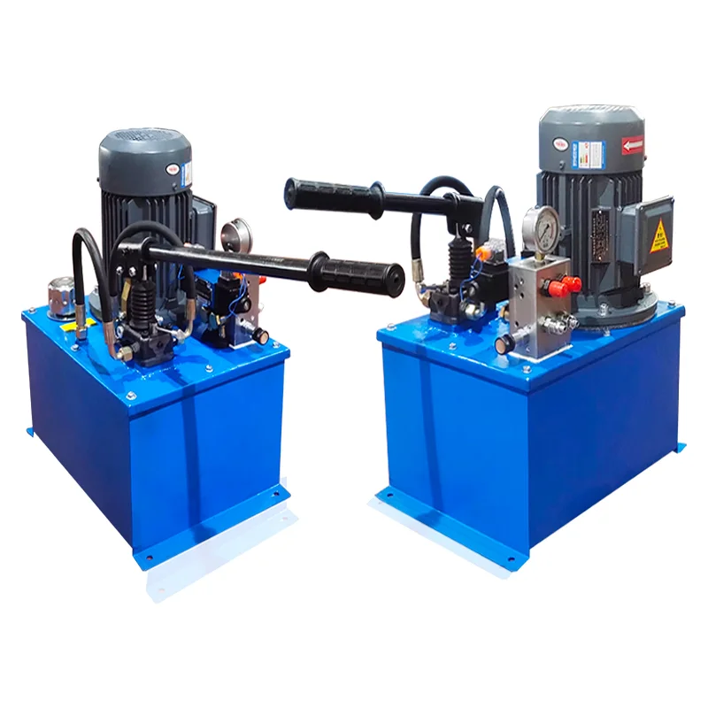 Special hydraulic  station for unloading and opening doors of mixer main engine Customized vertical hydraulic pump