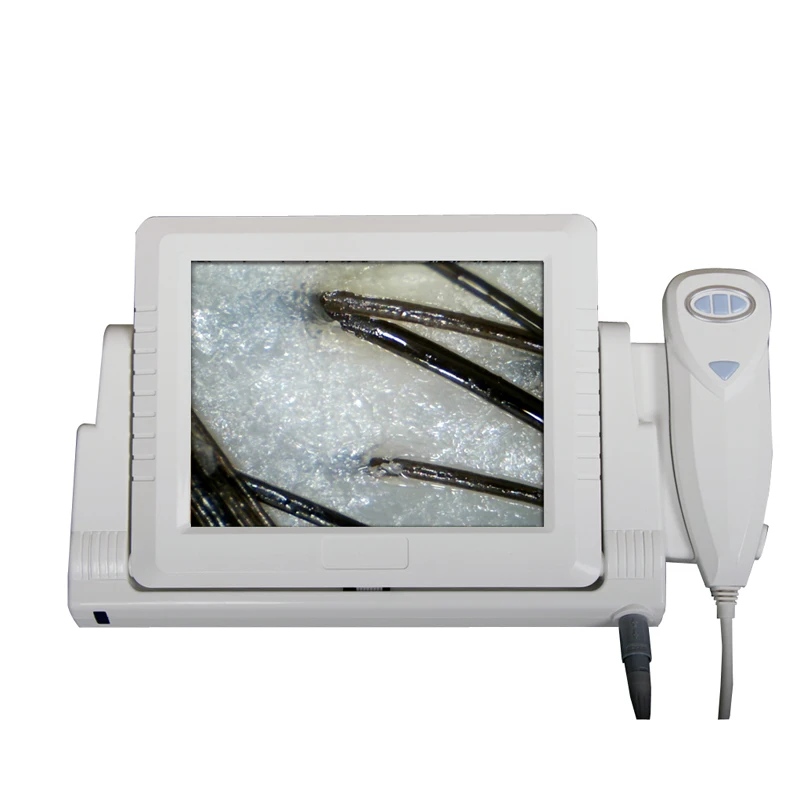 Home use portable 2MP hair skin analyzer machine