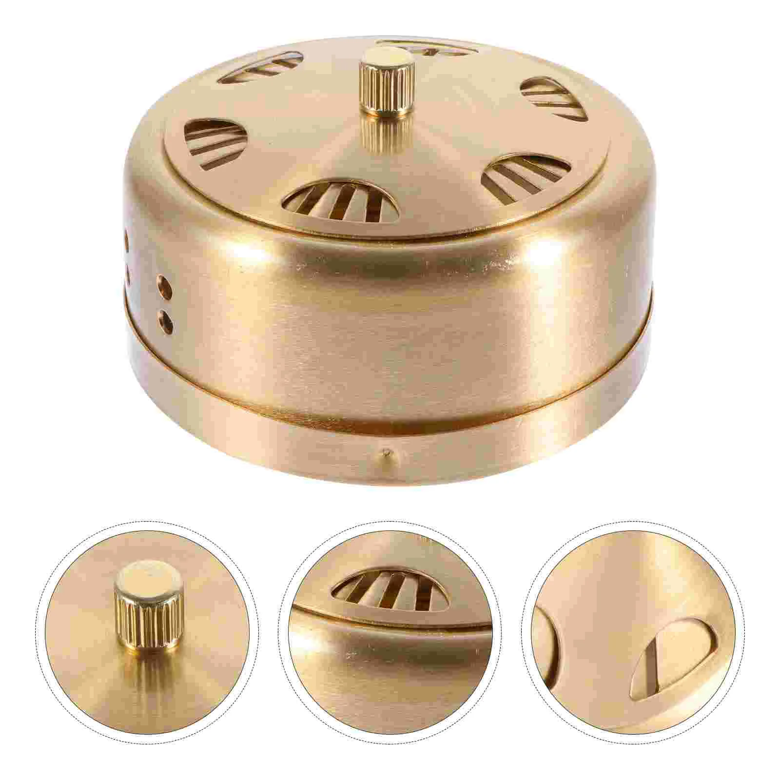 

Moxibustion Device Holder Creative Massager Tool Burner Case Moxa-wool Tank Copper Moxa-moxibustion Body Therapy