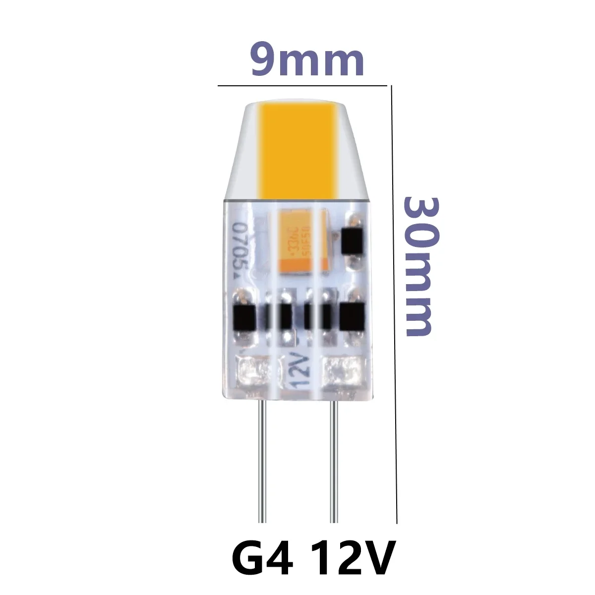 

Mini G4 LED COB Lamp 1.2W Bulb AC DC 12V Candle Lights Replace 10W Halogen for Chandelier Spotlight