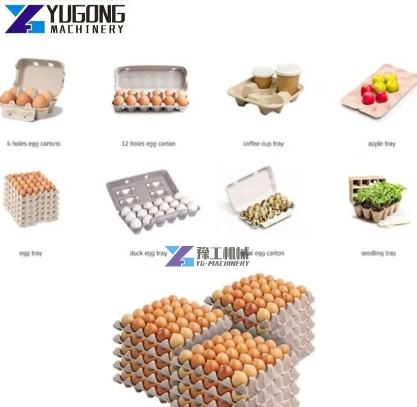 Factory Price Waste Paper Recycle Used Egg Tray Machine Automatic Paper Egg Tray Production Line Egg Tray Making Machine