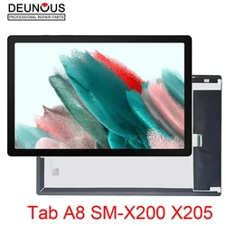 10.5'' LCD Display For Samsung For Galaxy Tab A8 10.5 2021 SM-X200 X205 X205C Lcd Touch Screen Digitizer Sensor Assembly Panel