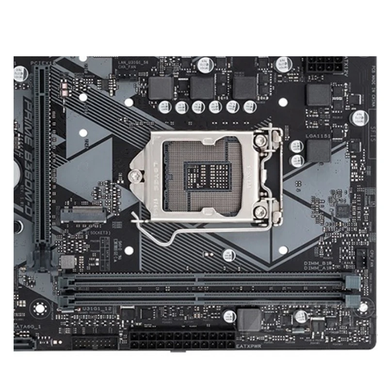 Para placa base Intel B360 PRIME B360M-D original usada 1151 LGA1151 DDR4 32GB M.2 SATA3 placa base de escritorio