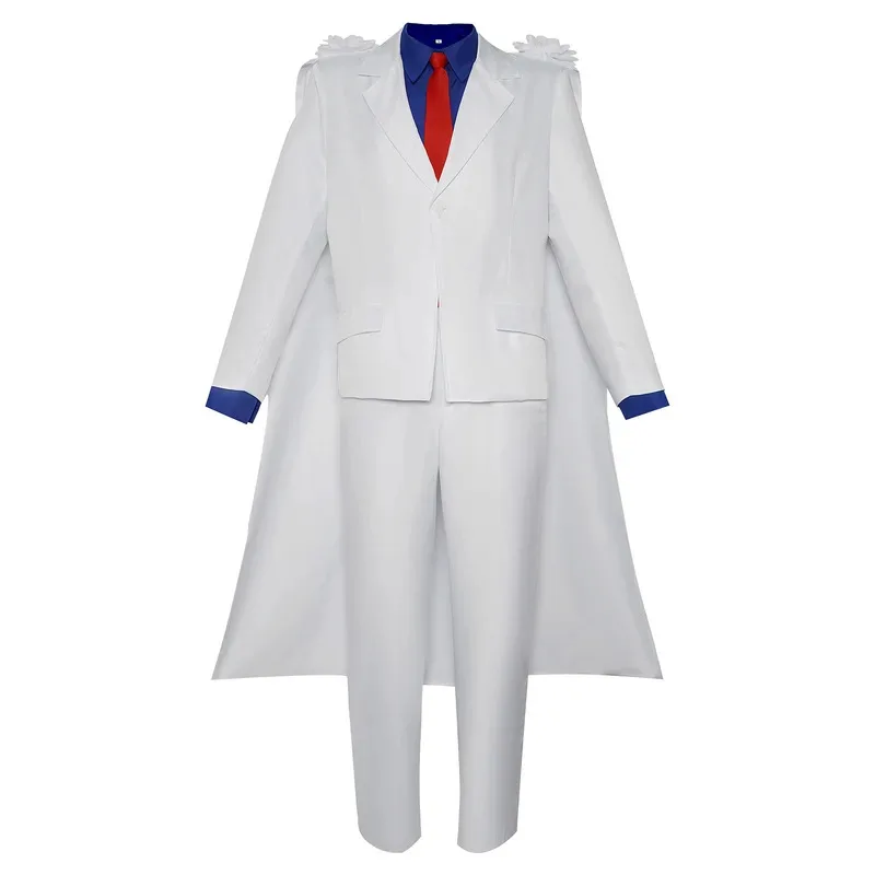 Monster - Moonlight Magician White Suit Cloak Suit Cloak + Bowler Hat Anime and Manga Same Cosplay Costumes