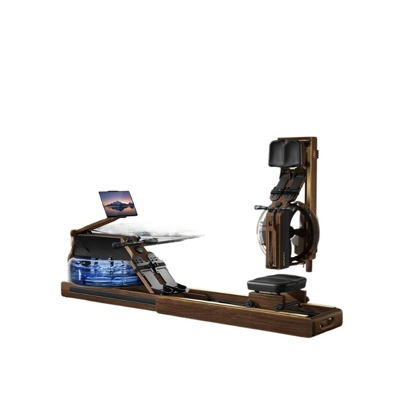 

Rowing machine household foldable water magnetic double resistance intelligent fitness equipment fat burning comprehensive