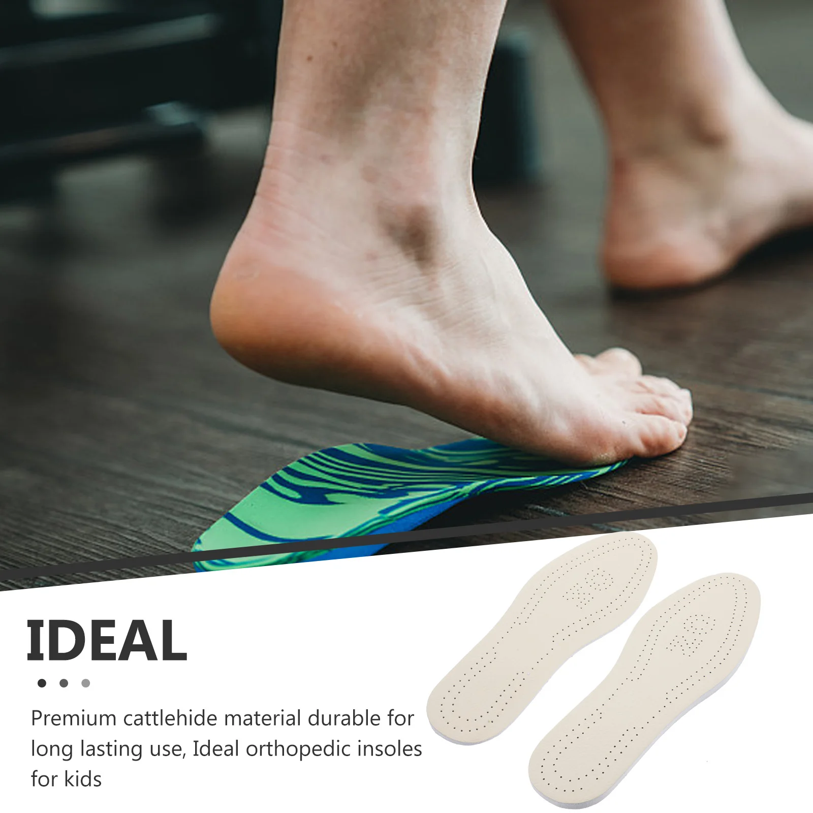 

Orthotic Insoles for O Shaped Feet Pressure Relief Absorbing Correcting Flat Feet Use Sneakers Boots