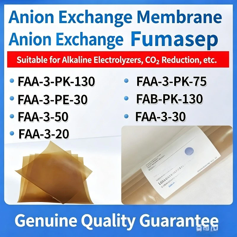 Fumasep FAA-3-PK-130 Reinforced Anion Exchange Membrane AEM For Alkaline Fuel Cell CO2 Reduction