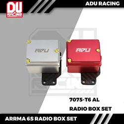 ADU RACING 7075-T6 AL RADIO BOX SET FOR ARRMA 6S 1/7 1/8 CARS ARA320604